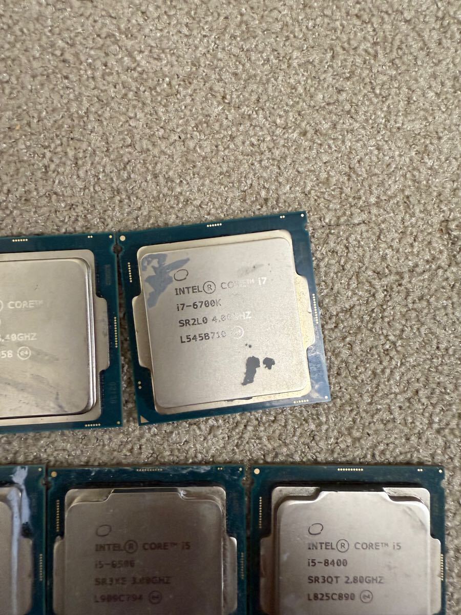 CPU i7*3 、i5*4、i3*2、9点セット　作動未確認　ジャンク　_8