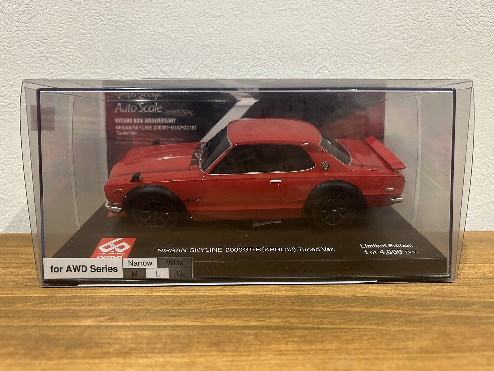 新品 未開封 京商 60周年記念限定 ミニッツ 日産 スカイライン 2000GT
