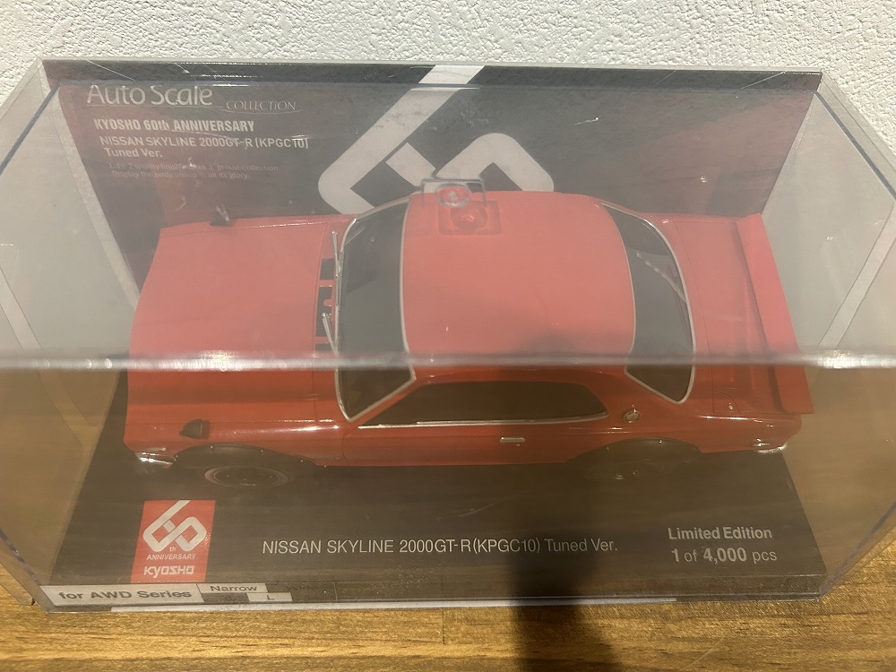 新品 未開封 京商 60周年記念限定 ミニッツ 日産 スカイライン 2000GT