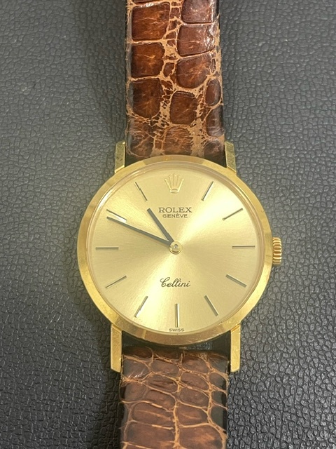 ROLEX　ロレックス『チェリーニ』Ref 4109　1976年頃製 K18YG　レディース 手巻き 稼働品【中古】アンティーク　_1