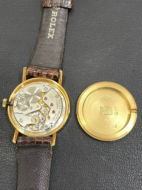 ROLEX　ロレックス『チェリーニ』Ref 4109　1976年頃製 K18YG　レディース 手巻き 稼働品【中古】アンティーク　_2
