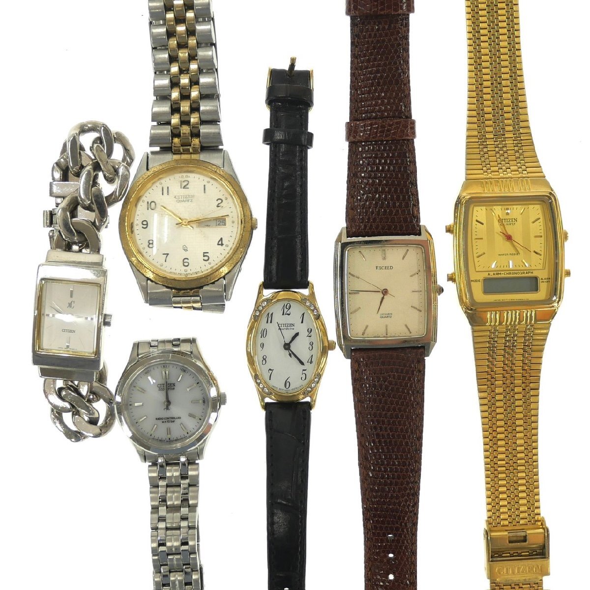 CITIZEN 腕時計 1円スタート SEIKO Yahoo!オークション ジャンク 44本 