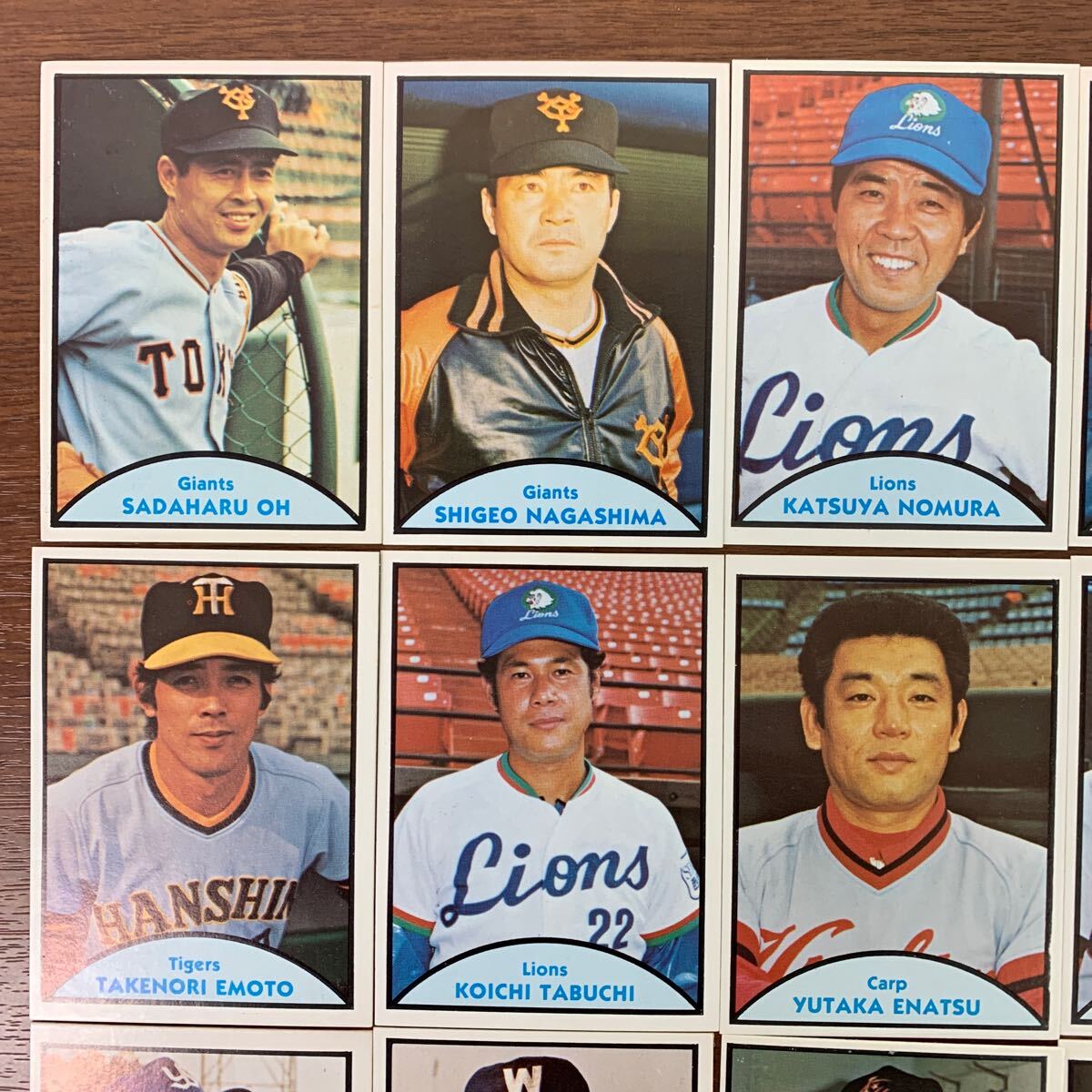 希少 当時物 TCMA プロ野球カード 1979年 王貞治 長嶋茂雄 野村克也