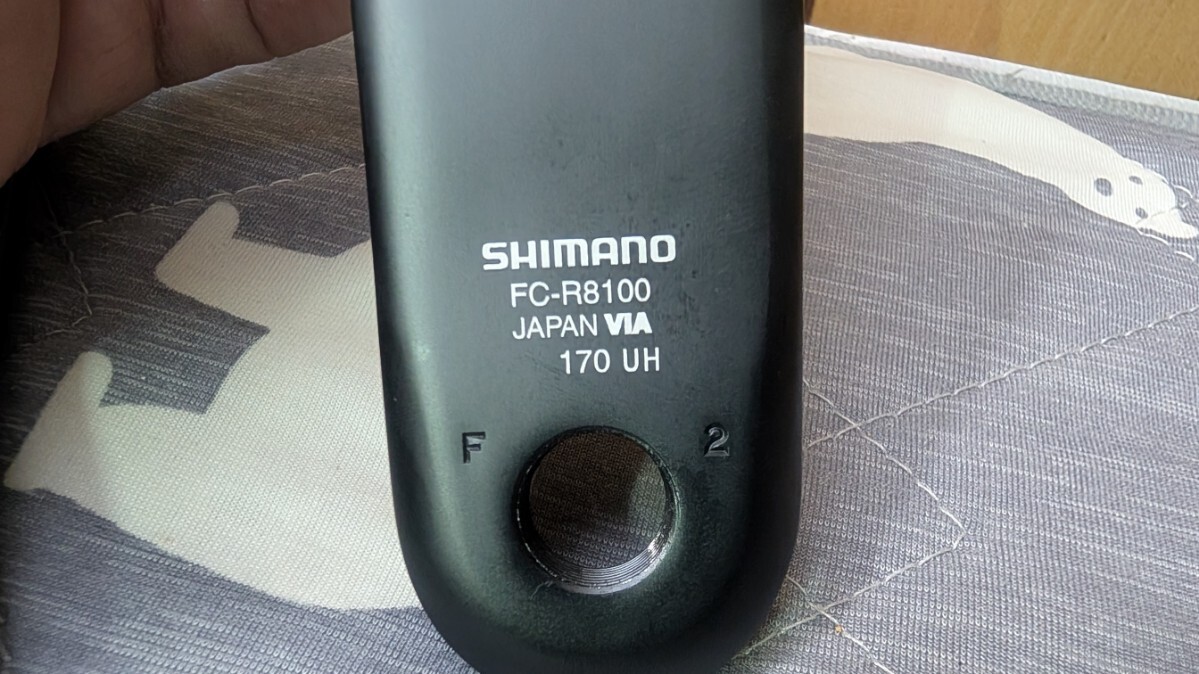 SHIMANO シマノアルテグラ　 FC-R8100 クランクアームのみ左右セット　傷あり特価_5