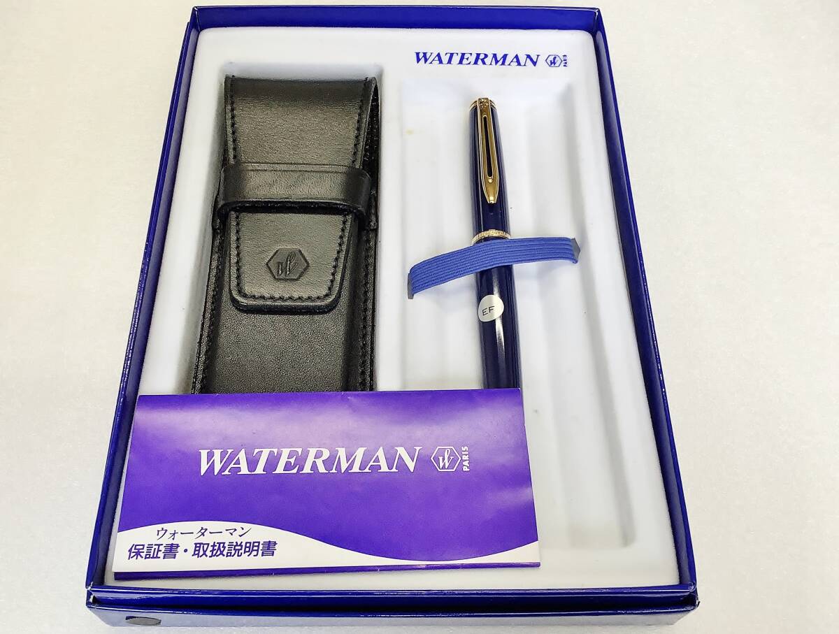 WATEMAN万年筆とペンケース WATEMAN万年筆とペンケース 1円～ 未使用 ウォーターマン 万年筆 ペン