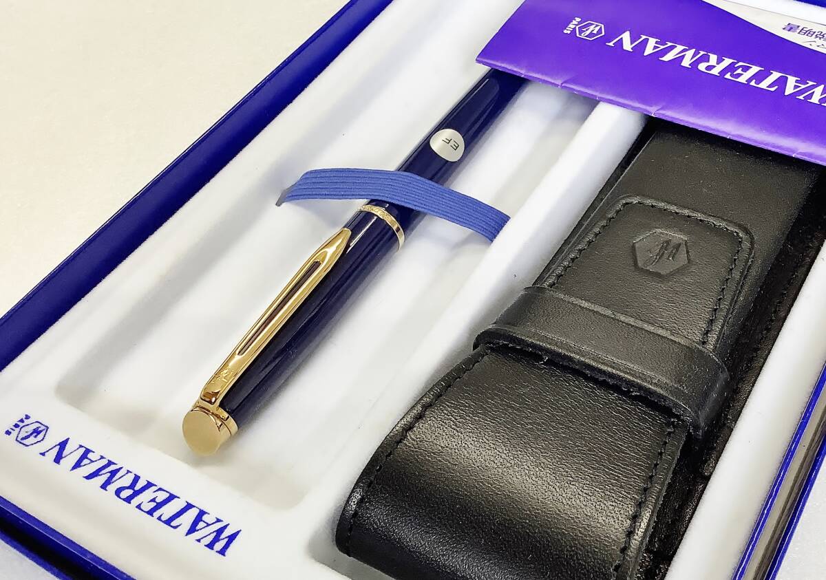 1円～ 未使用 ウォーターマン 万年筆 ペンケース付き アンティーク品