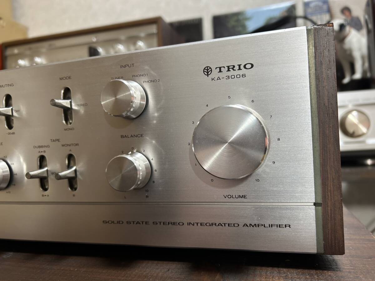TRIO プリメインアンプ KA-3006 動作良好品 TRIO プリメインアンプ KA