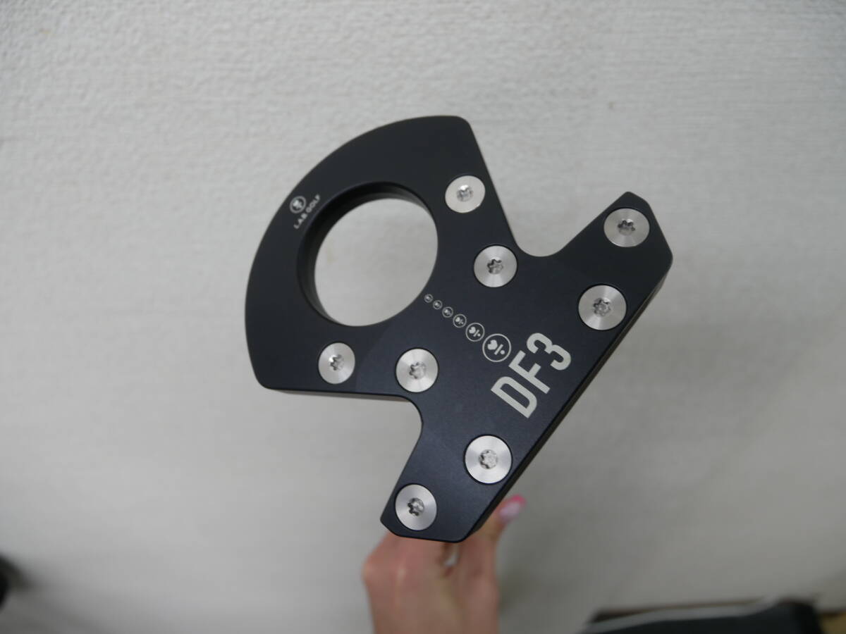 ○中古○L.A.B GOLF○DF3○34インチ○プレミアム・スチール○パター 