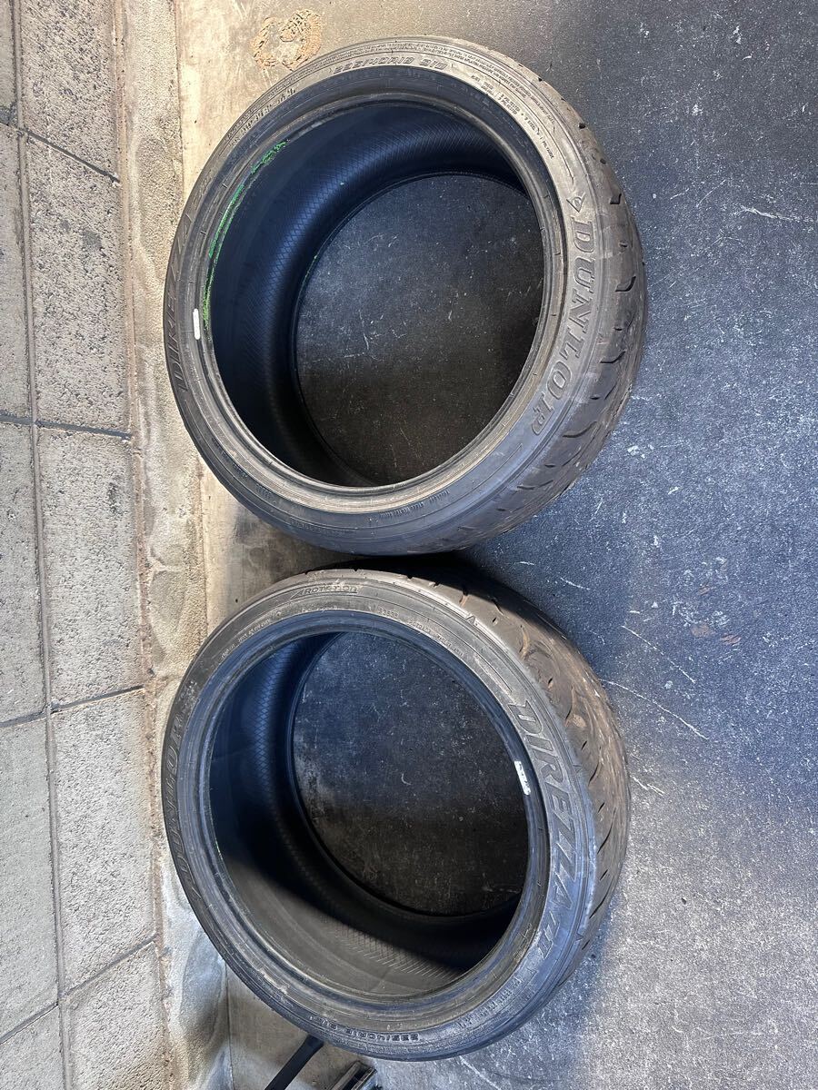 DUNLOP DIREZZA ZⅢ 235 40 18 2本 235⁄40R18 91W DIREZZA 2本 9