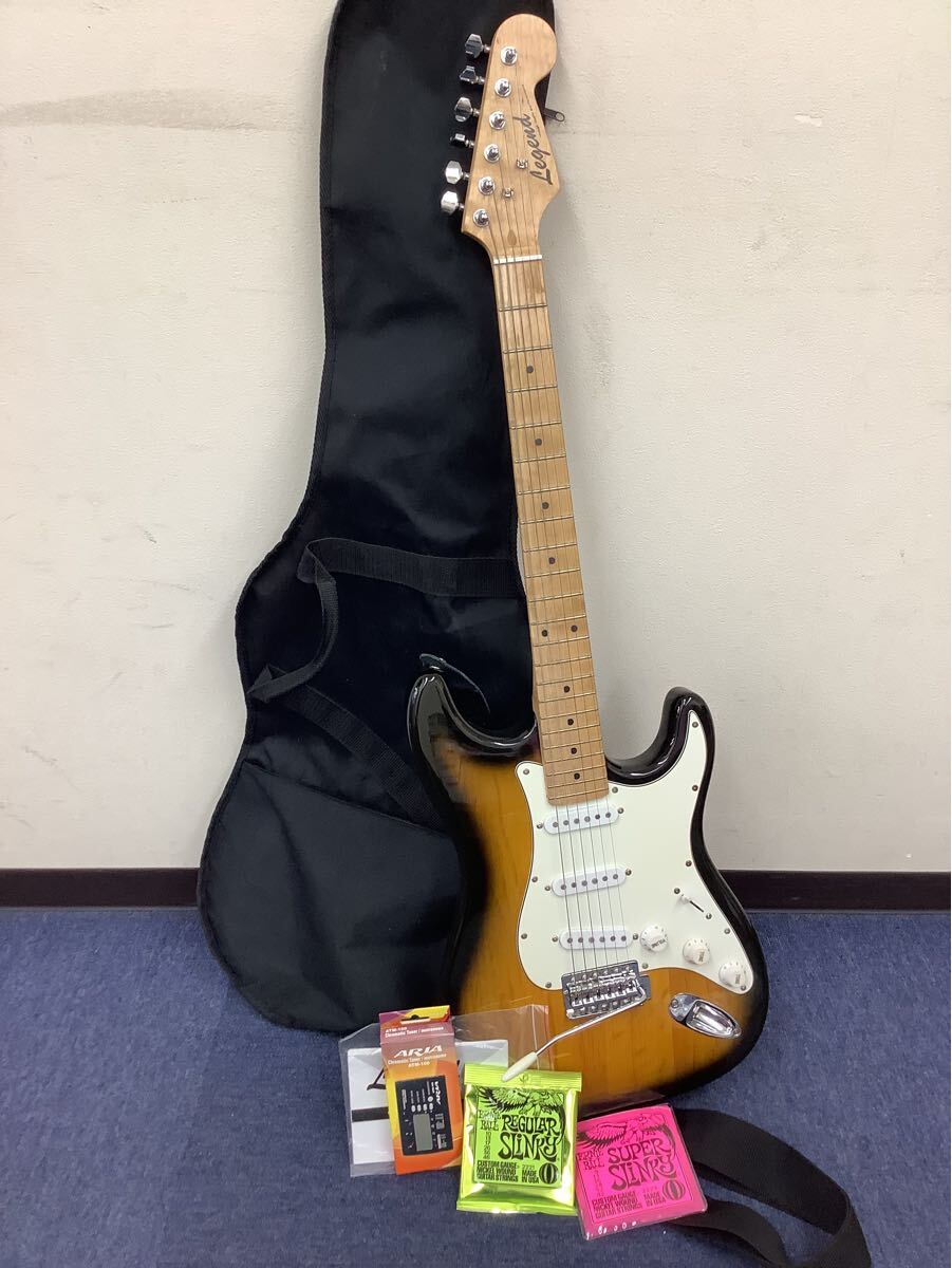 Legend エレキギター ストラトタイプ 本体 ソフトケース付 Legend エレキギター ストラトタイプ 本体 ソフトケース付 LEGEND