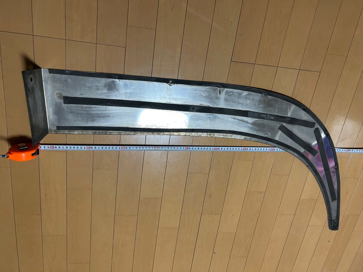 1000円スタート ウロコ クオン ステンレス レトロ 左右セット