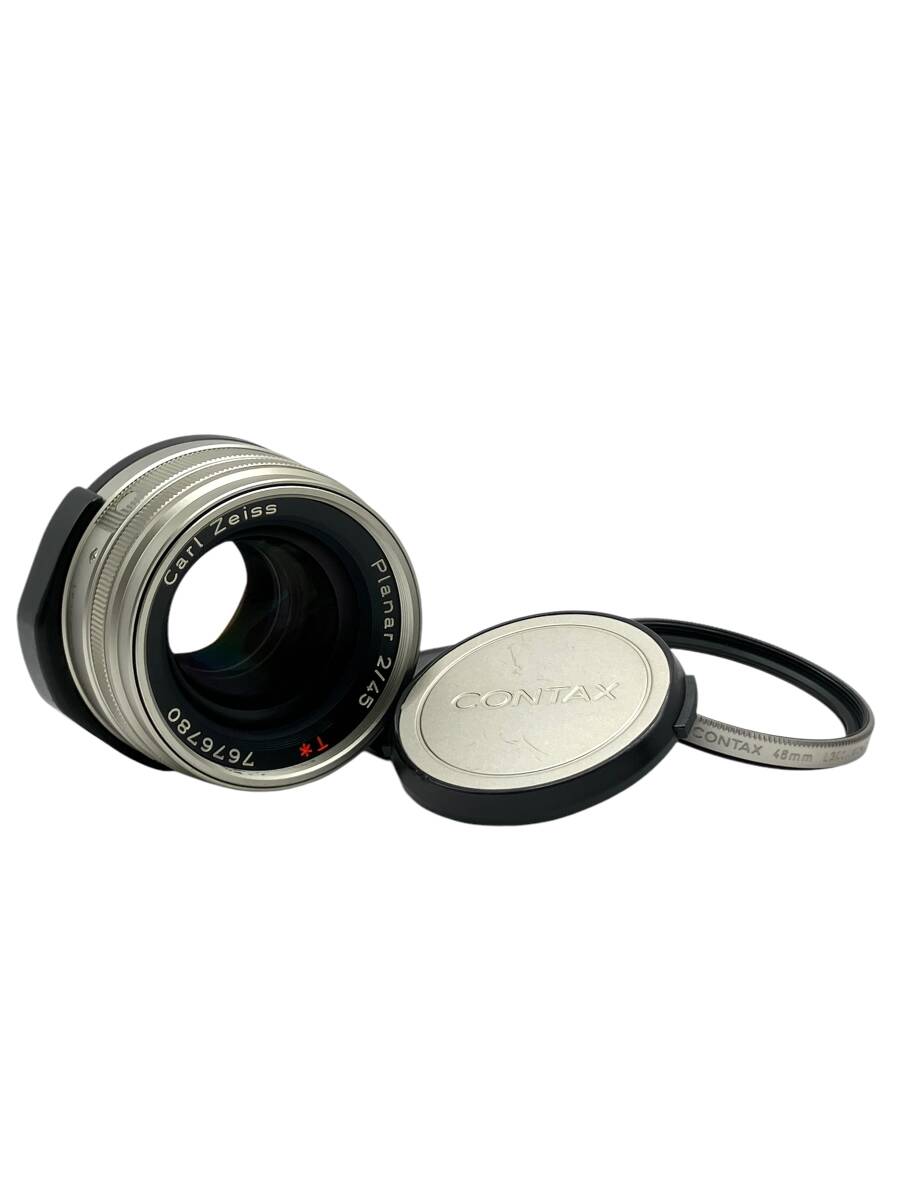 CONTAX コンタックス Carl Zeiss Planar T* 45mm F2 レンズ カール