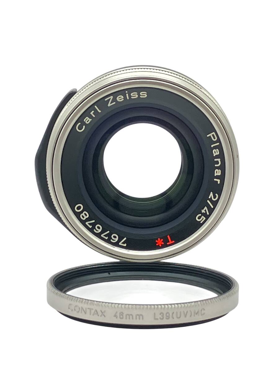 CONTAX コンタックス Carl Zeiss Planar T* 45mm F2 レンズ カール