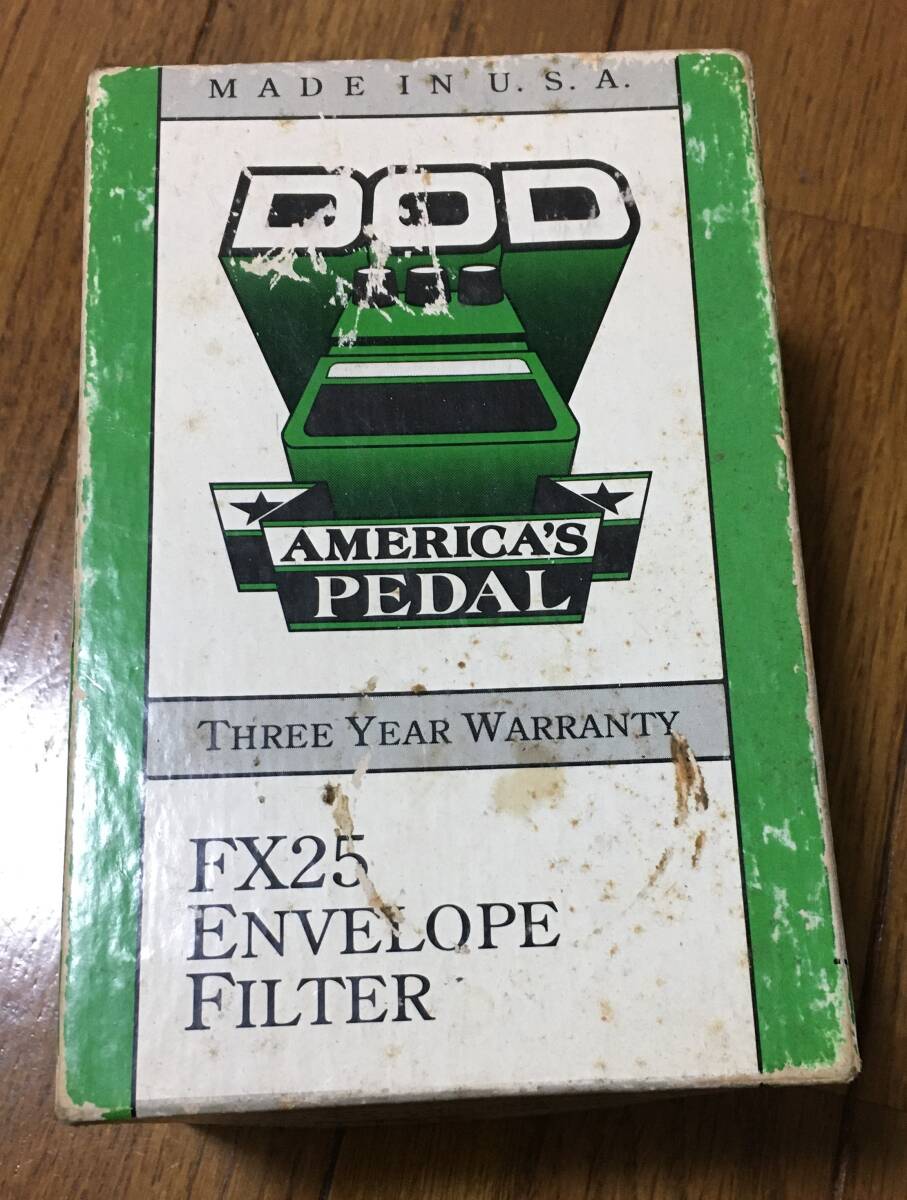 DOD FX25 ENVELOPE FILTER オートワウ 動作未確認 FX25 DOD Envelope