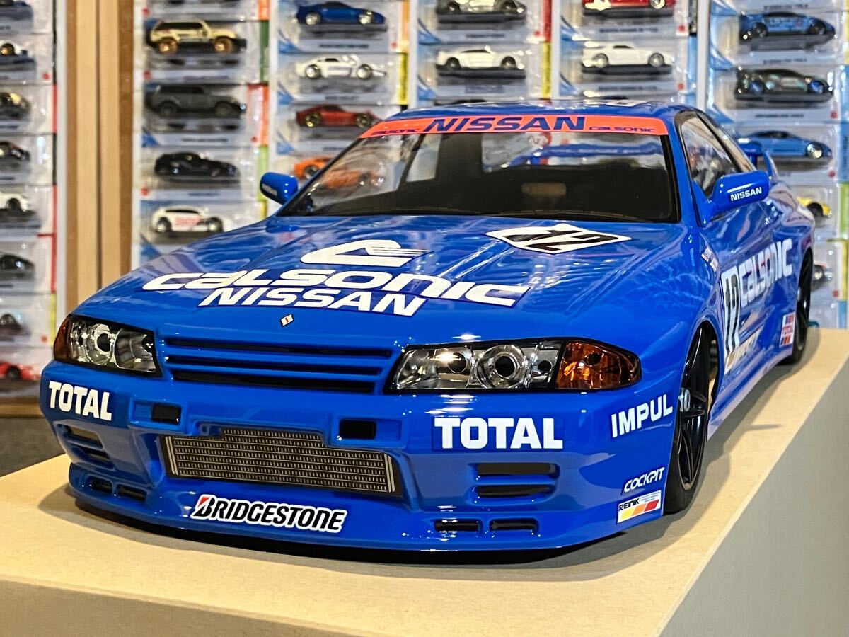 タミヤ ラジコン 日産スカイラインGT-R 塗装済 スペアボディ R32 塗装