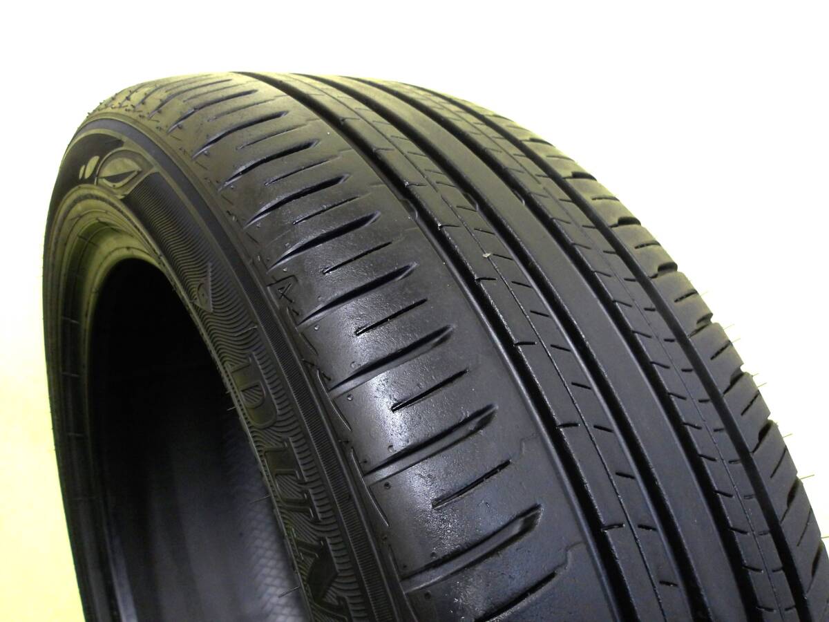 DUNLOP EC300 215/50R18 2本送料込み！バリ溝！① 12429 中古 1本 215/50R18 92V ダンロップ エナセーブ EC300+ 2021年製
