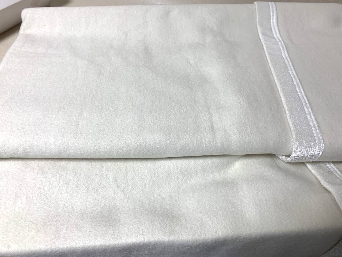 花浪漫 絹毛布 140x200cm シルク100％ コラーゲン加工繊維使用 未使用_6