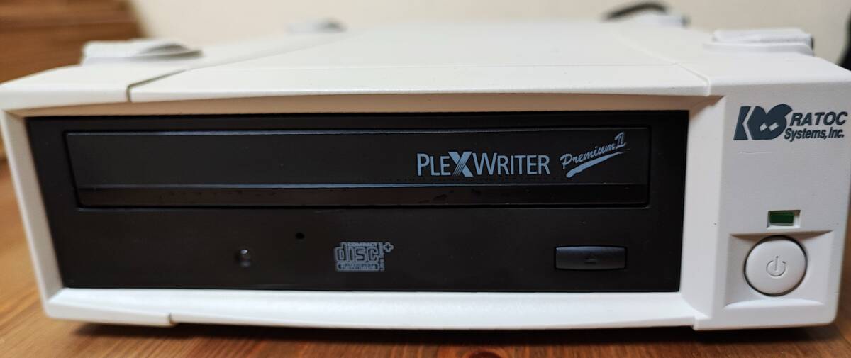 PLEXTOR Premium2U 外付けCDドライブ 動作確認済