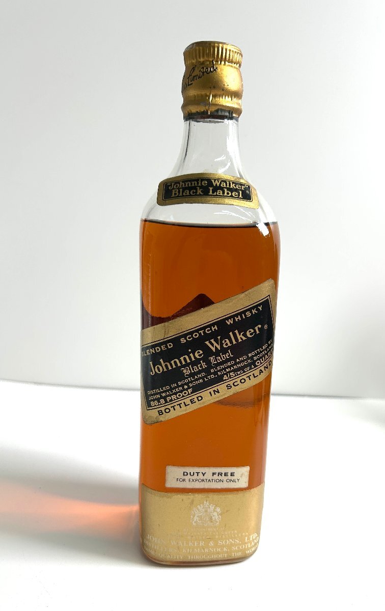 ジョニーウォーカー Walker 12年 Johnnie 古酒 ブラックラベル