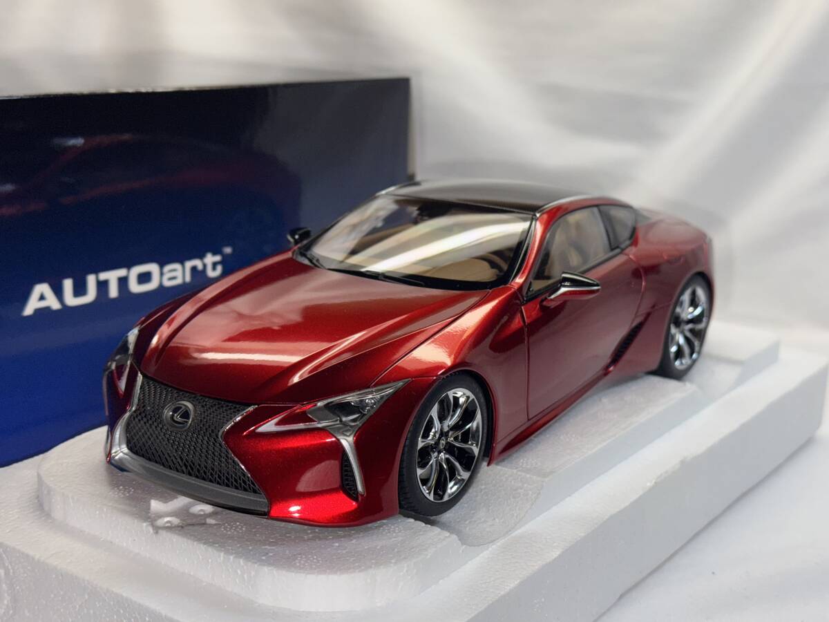  未展示品 1/18 オートアート レクサス LC500 メタリックレッド/タン 78848 AUTOart Lexus LC500 Metallic Red Undisplayed(乗用車)｜売買されたオークション情報、yahooの商品情報をアーカイブ公開 - オークファ 乗用車