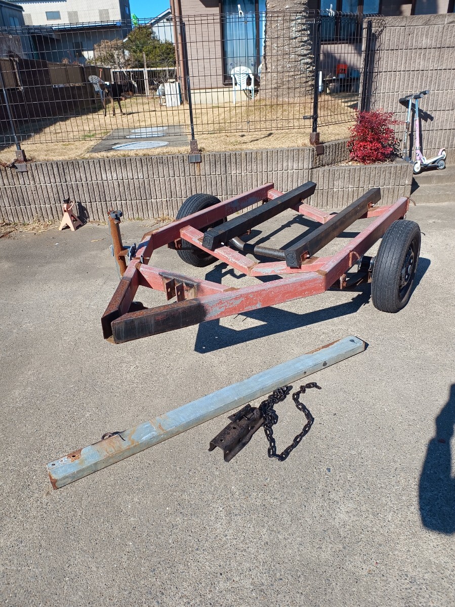 トレーラー？船台！ ジェットスキー ボートトレーラー_1