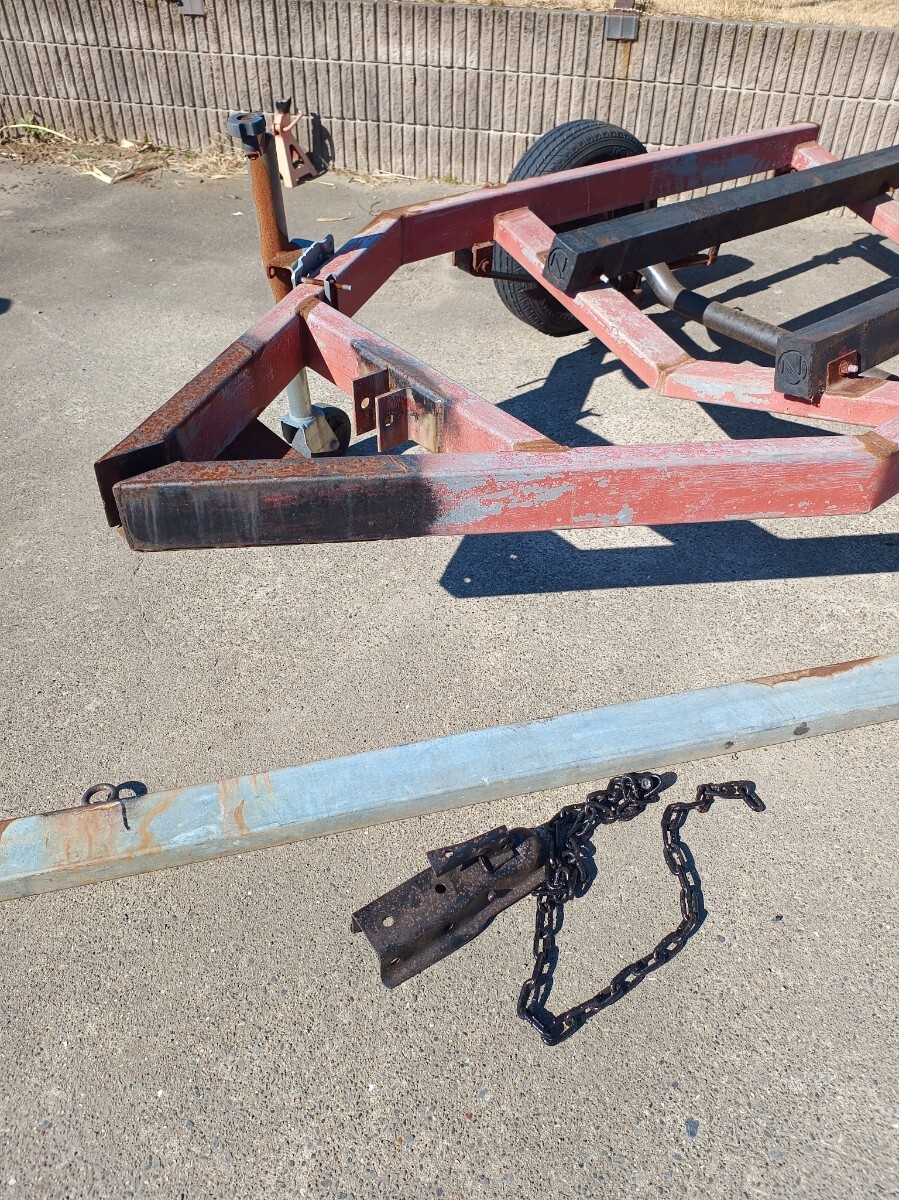 トレーラー？船台！ ジェットスキー ボートトレーラー_2