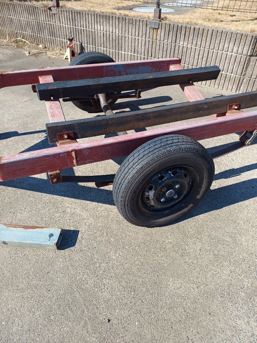 トレーラー？船台！ ジェットスキー ボートトレーラー_3