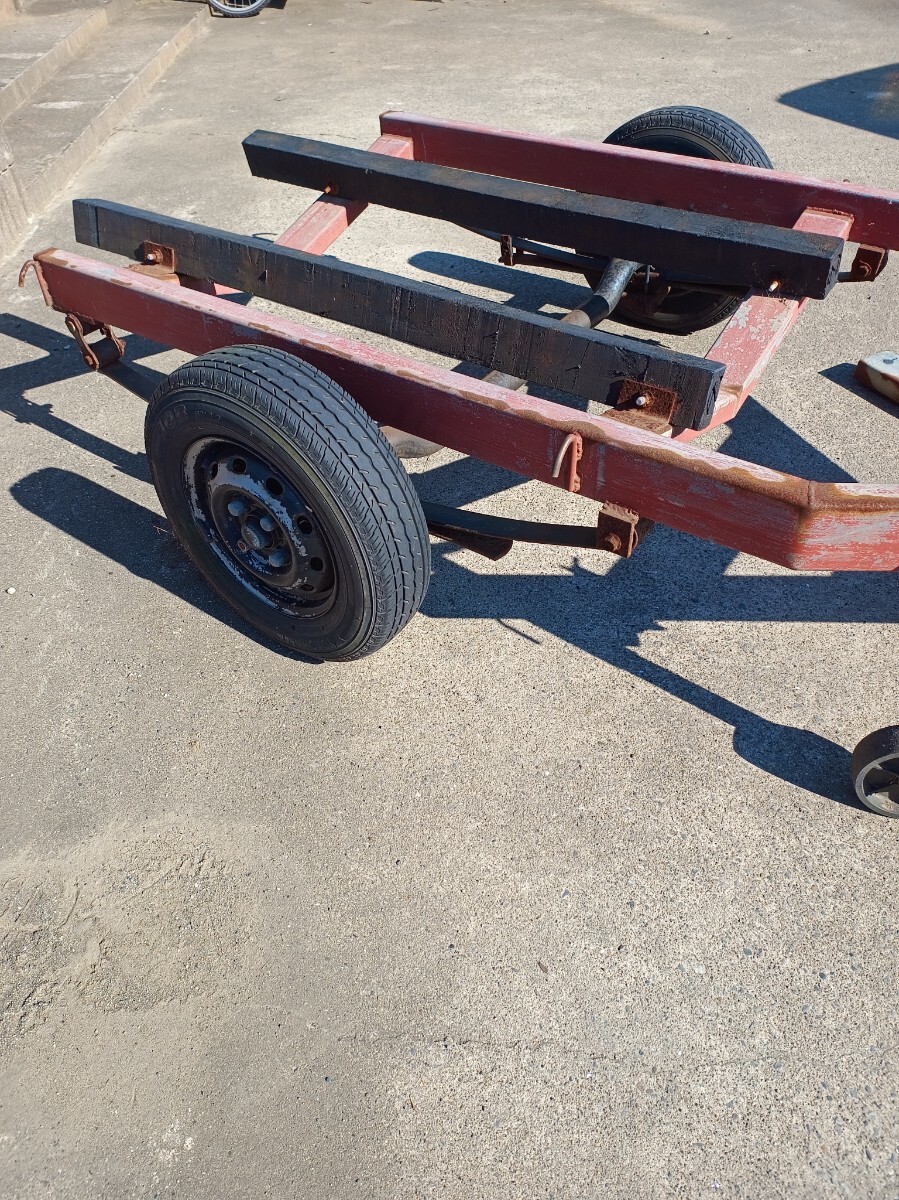 トレーラー？船台！ ジェットスキー ボートトレーラー_4