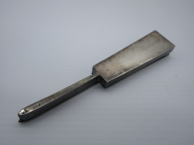 時代 銀製品 32.5g 【宮本商工製 銀製 楊枝入 在銘】11.3cm_6