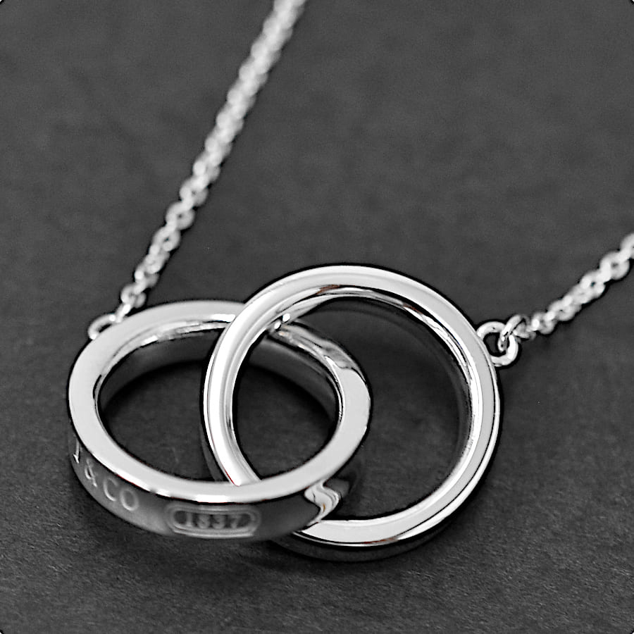ティファニー TIFFANY&Co. 1837 インターロッキング ネックレス 40cm