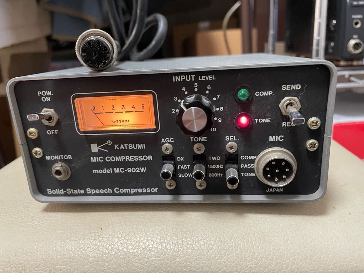 カツミ KATSUMI MC-902 COMPRESSOR - Yahoo!オークション マイク