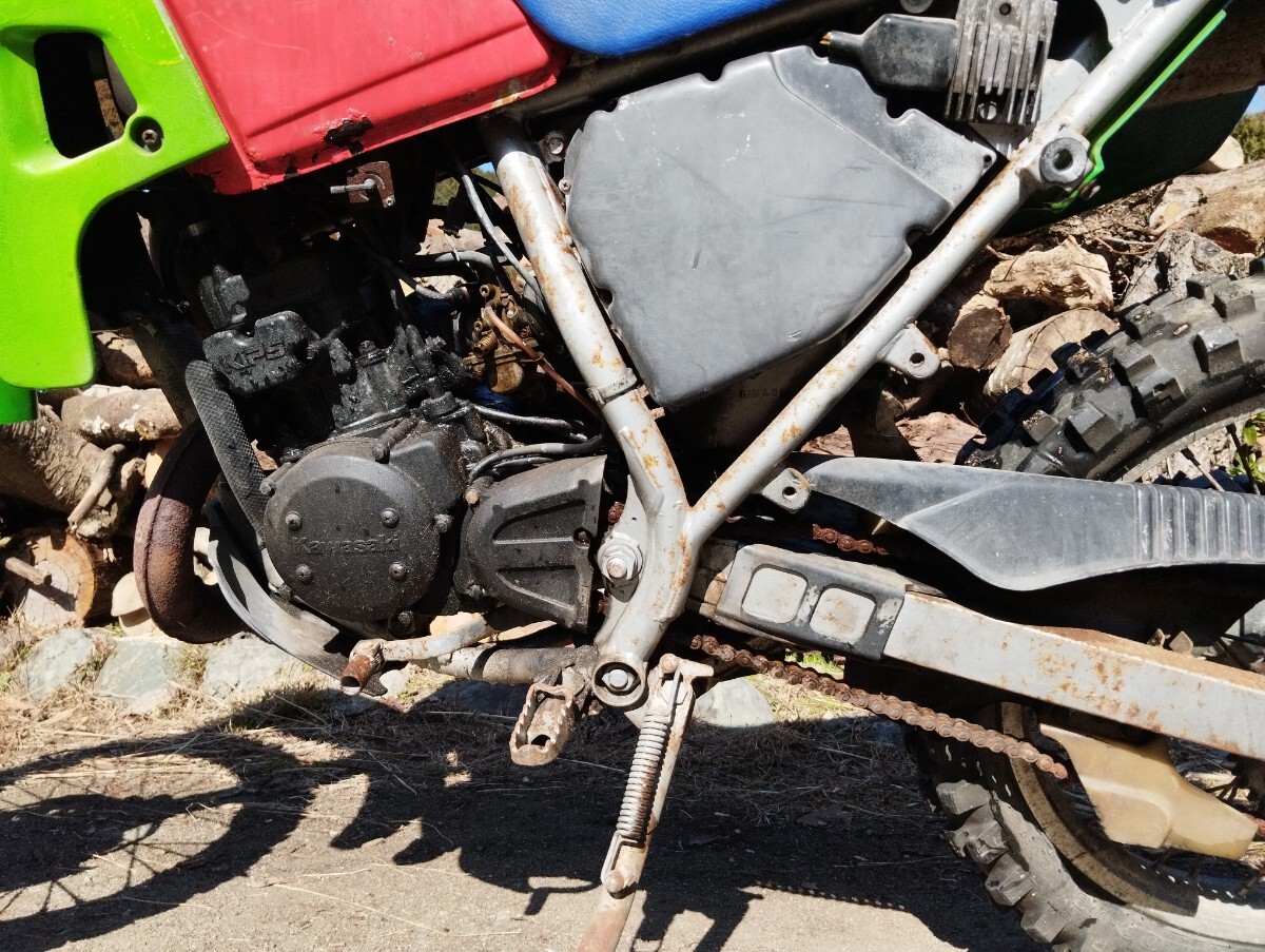 カワサキ KAWASAKI 諸費用コミ:沖縄県発 kawasakiバイク JUNK品 業販 