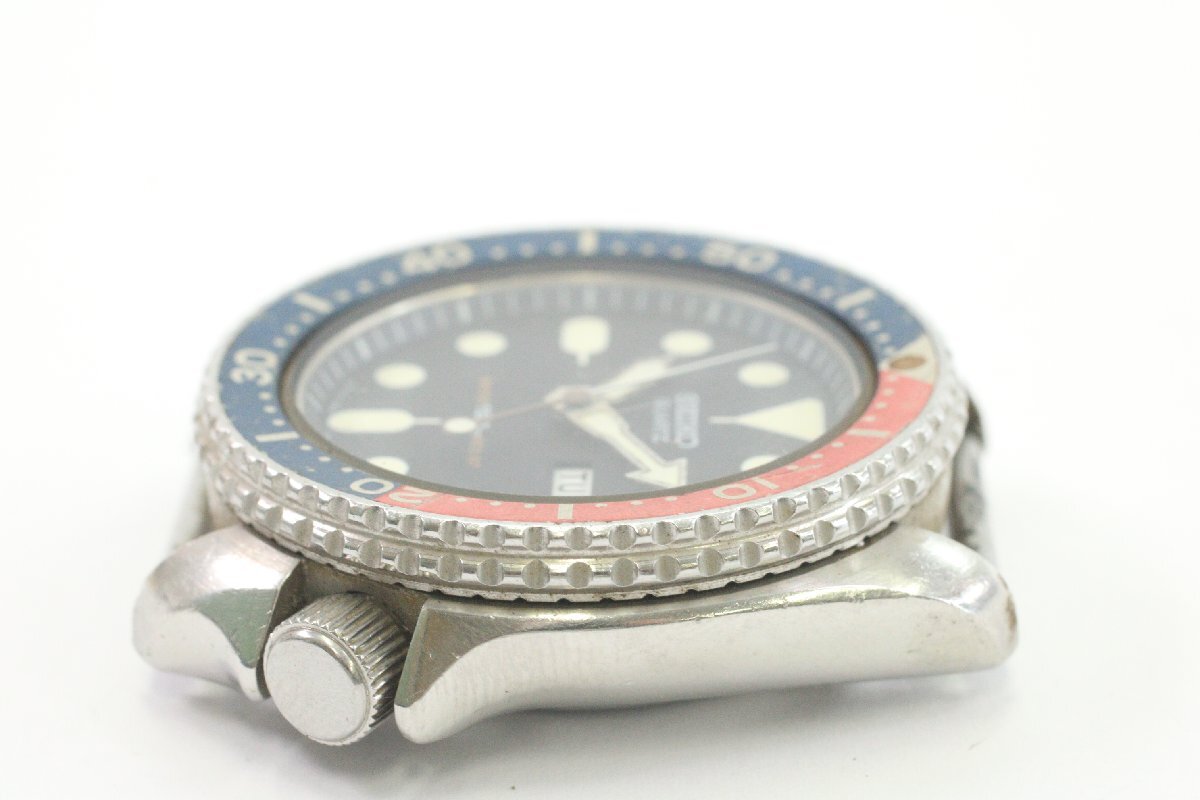 SEIKO セイコー ダイバーズ 200m 7548-700B ペプシベゼル クォーツ デイデイト メンズ 腕時計 フェイスのみ ジャンク 4249-HA_3