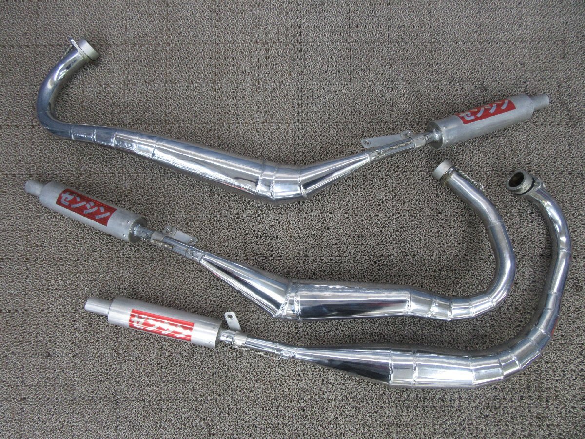 マッハ500ゼンシンクロスチャンバー 500ss マフラー チャンバー
