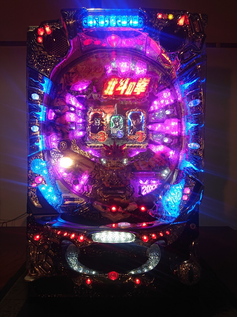 CR北斗の拳金色(ファルコ) Sammy 循環使用 オート付き パチンコ実機