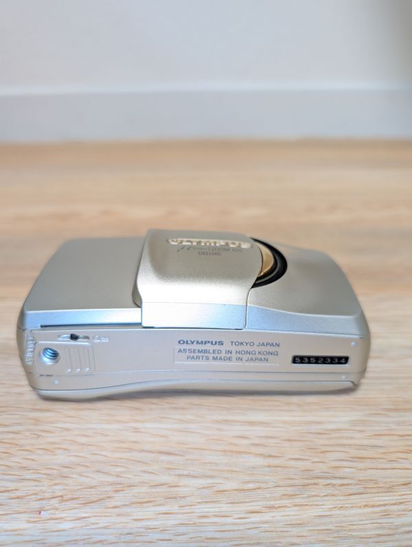 訳アリ品】OLYMPUS フィルムカメラ μ ZOOM 105 deluxe 【公式通販】
