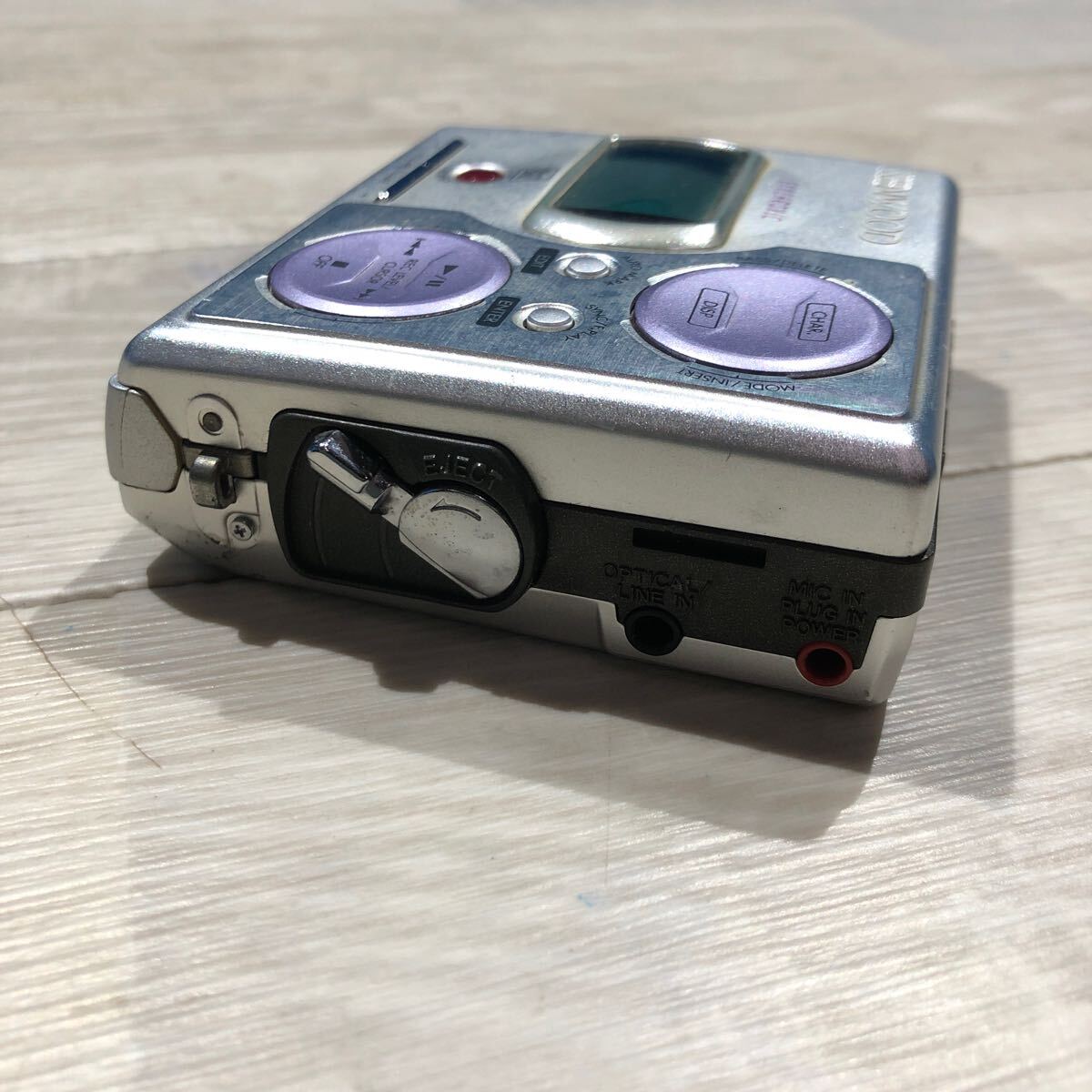 KENWOODケンウッド DMC-K9R ポータブルMDレコーダー ジャンク品