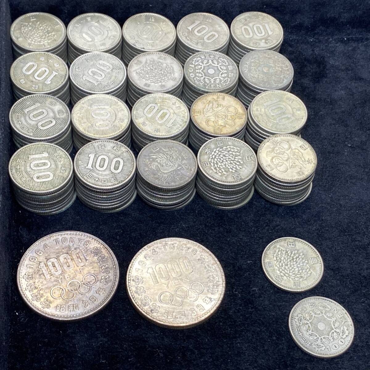 鳳凰 東京オリンピック 稲穂 100円銀貨 ⁄ 銀貨 稲 の 1000円銀貨 日本 百