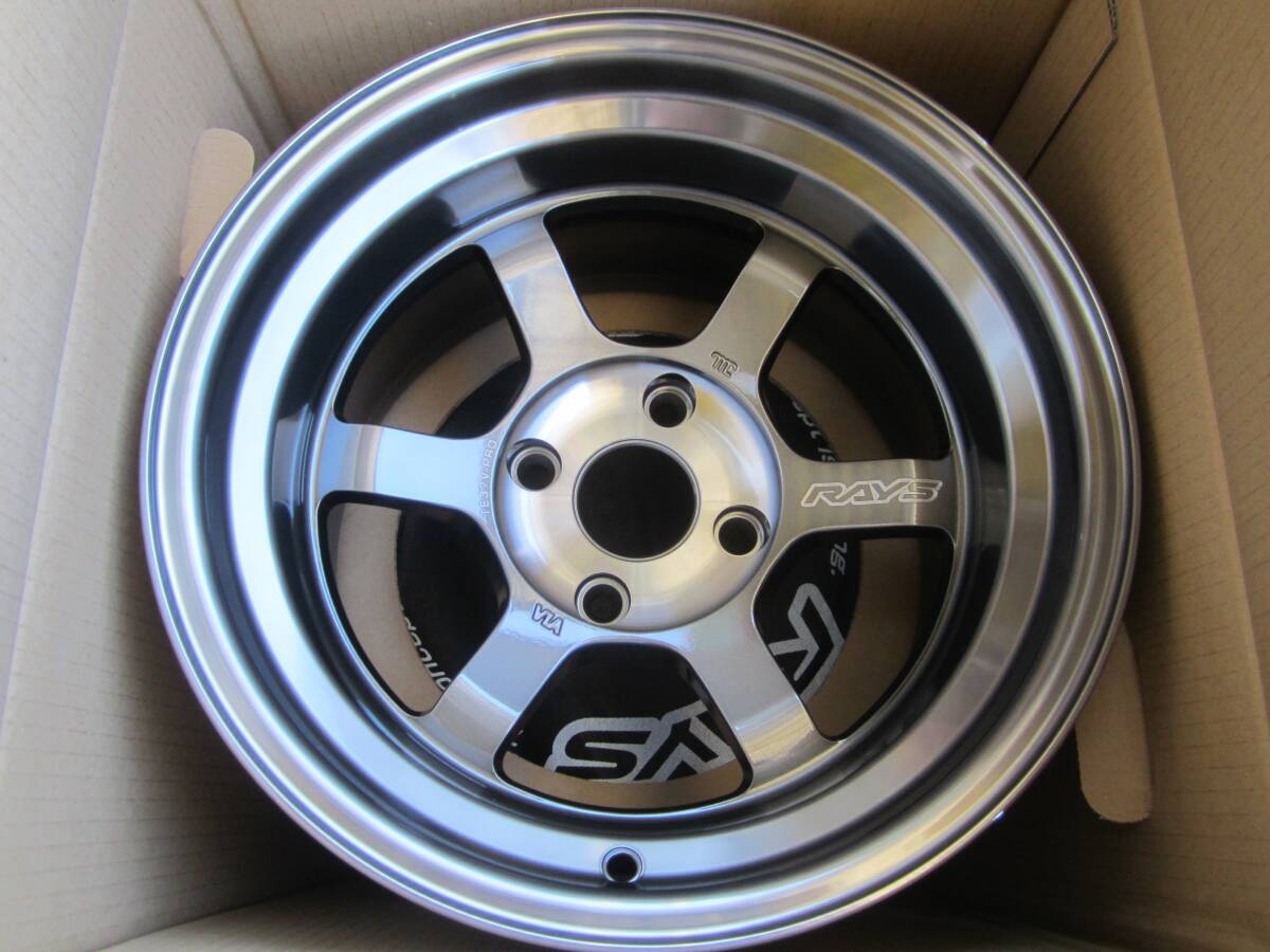 即納!!レイズ ボルクレーシング TE37V-PRO プロ 2本セット 4/114.3 