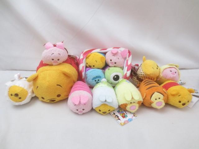 【同梱可】良品 ディズニー プーさん ティガー ピグレット 他 ツムツム タグ付き 等 11点 グッズセット