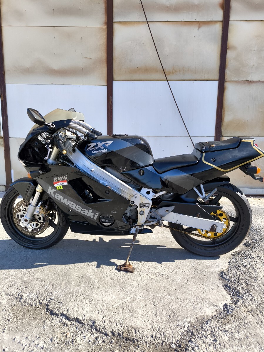 KAWASAKI ZX250A 現状車 バッテリー無し/エンジンOK/ウィンカー