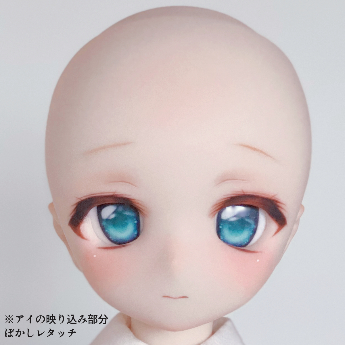 雪とカスタード》DDH-01 SW肌 カスタムヘッド(ソフビ盛り)＋アイ2組 