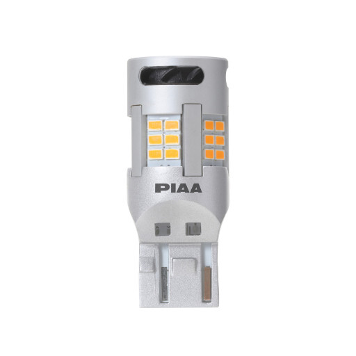 PIAA LED LEW103 シングル オレンジ(アンバー光) - 【ネコポス/2個セット】LEW103 PIAA ピア ウインカー用LEDバルブ T20タイプ オレンジ(アンバー)1100lm 12V 21W 2年保証 車検対応