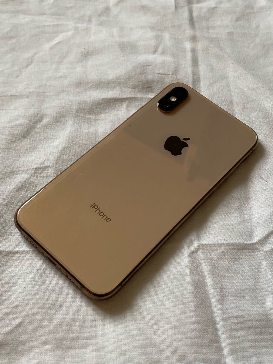 スマートフォン/携帯電話 iPhone xs 64GB ゴールド simフリー