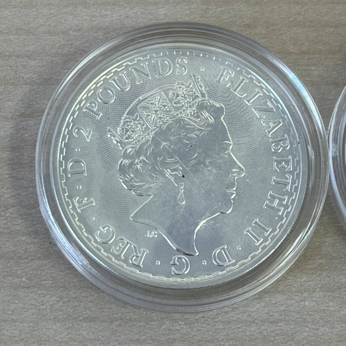 ブリタニア2022年1オンス銀貨 管理番号32 ブリタニア銀貨 1オンス