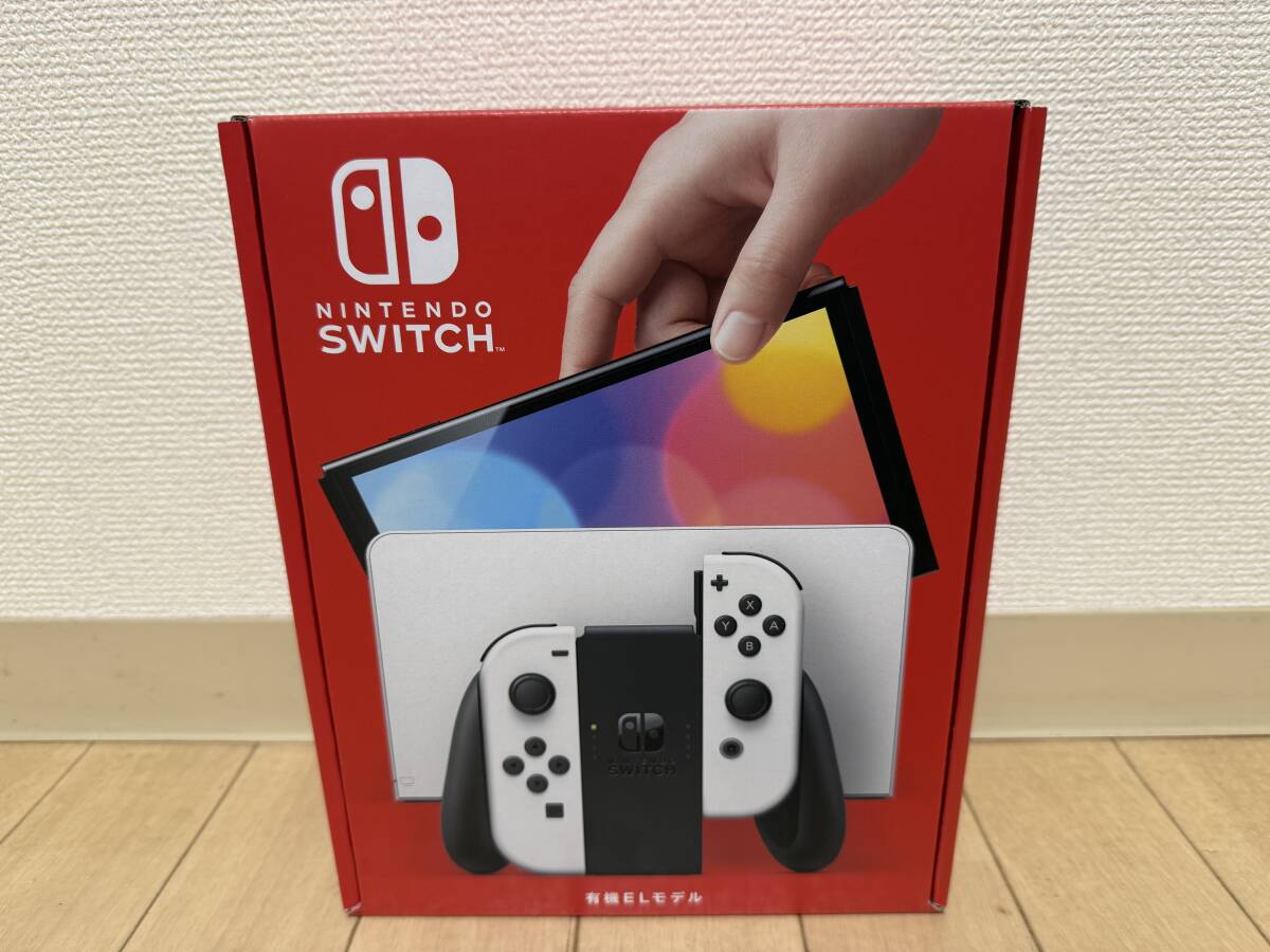 新品未開封】Nintendo Switch 有機ELモデル ホワイトスイッチ