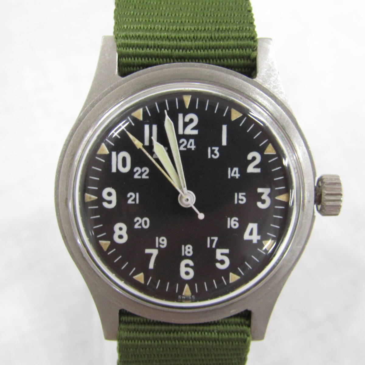 Hamilton ハミルトン GG-W-113 軍用時計 本物 1969製 USA ベトナム戦争