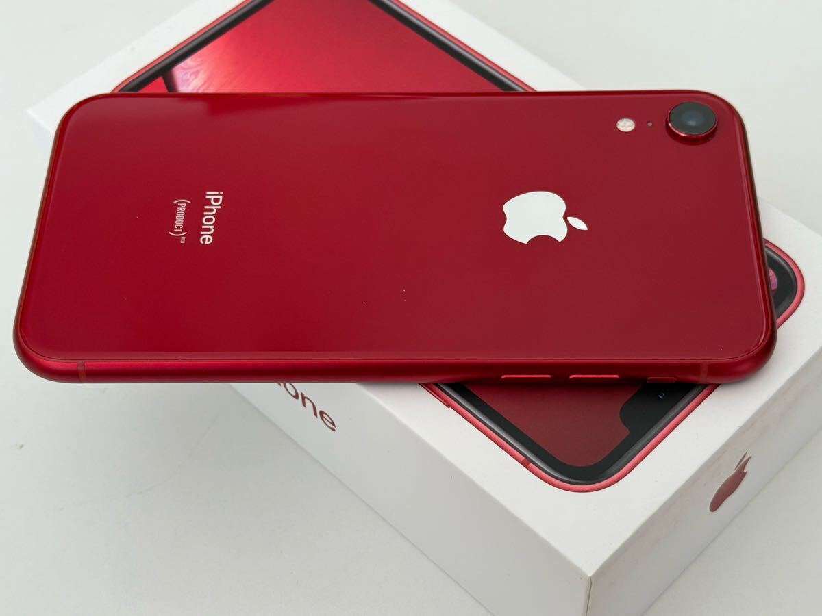 iPhone XR 128GB （PRODUCT）RED 国内版SIMフリー 中古(ジャンク