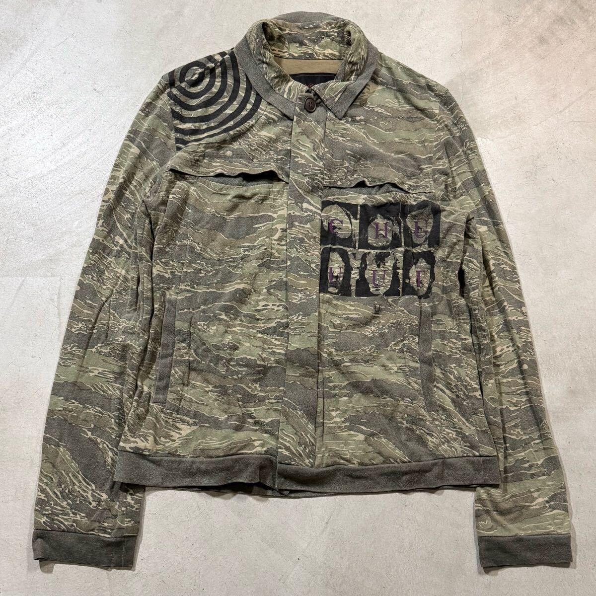 2006SS/UNDERCOVER/アンダーカバーT期タイガーカモモッズコート2 UNDERCOVER 2006SS Archive Camouflage Jacket rare 90s 00s アンダー