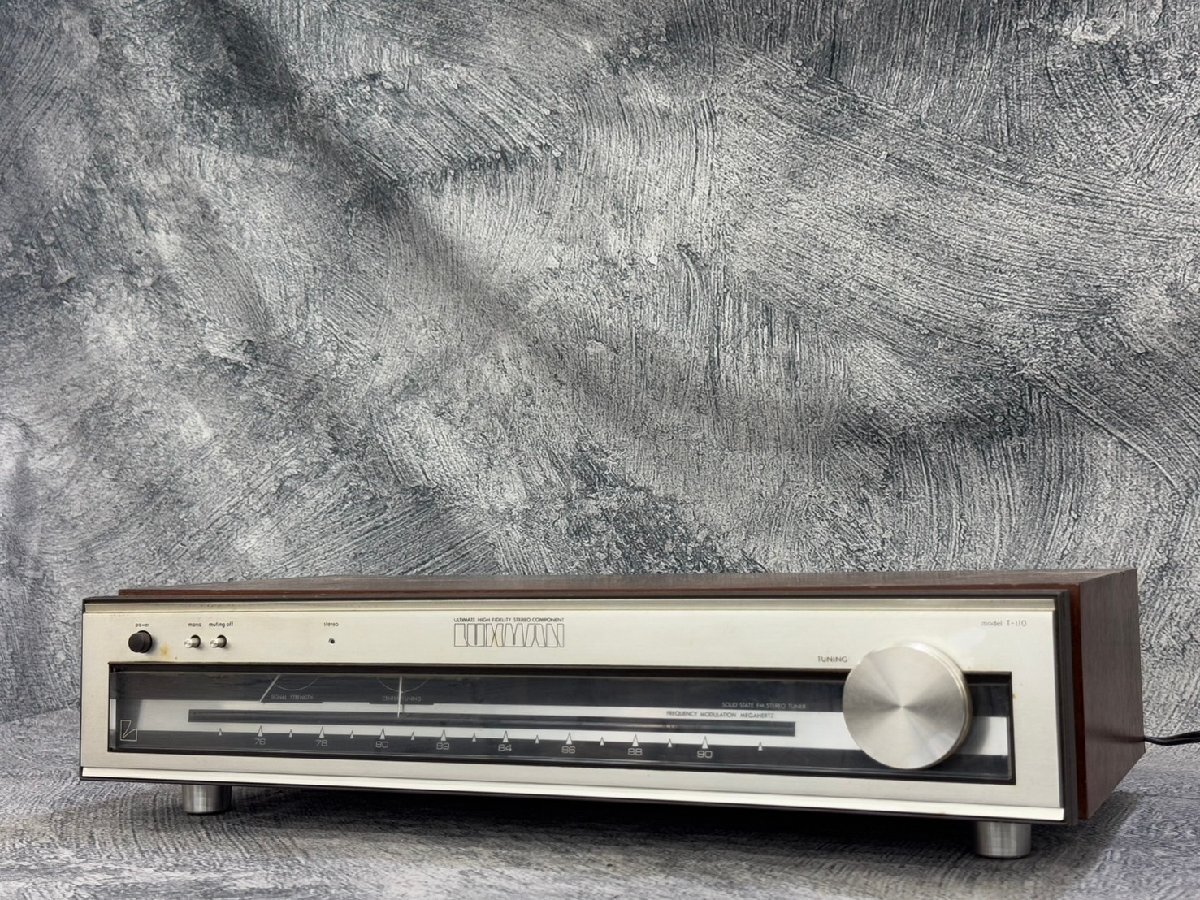 T-110 FM TUNER LUXMAN Luxman Tuner ⁄ HiFi | Yahoo!オークション